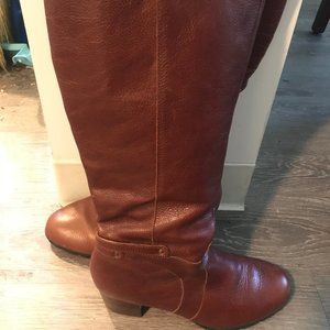 Jambu knee-high boots leather stretch calf 9.5W